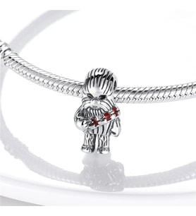 Star Wars Chewbacca Charm  925 Ayar Gümüş