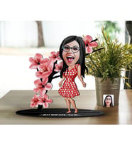 BK Gift Kişiye Özel Anneler Günü Karikatürlü 3D Ahşap Biblo, Anneler Günü Biblo, Ahşap Biblo, Anneye Hediye, Ev Dekoru-6