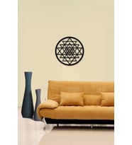 LEYLASER Sri Yantra Mandala Kutsal Geometri Duvar Dekoru 45*45