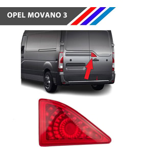 Opel Movano III Arka Bagaj Orta 3. Stop Lambası