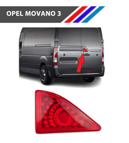 Opel Movano III Arka Bagaj Orta 3. Stop Lambası