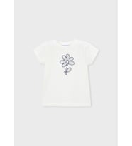 Mayoral Kız Çocuk Tshirt Krem