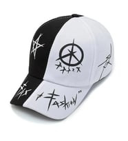 Valkyrie Trucker Şapka Unisex Metal Tokalı Ayarlanabilir Beyzbol Siyah Beyaz