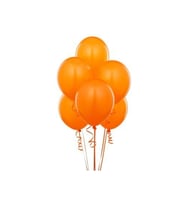 Metalik Turuncu Balon 10'lu M121