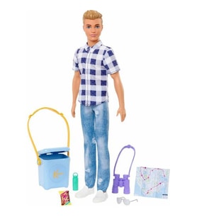 Barbie Ken Kampa Gidiyor HHR66 Lisanslı Ürün
