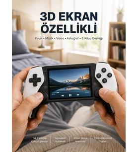 64gb Hafızalı Emülatör Destekli Oyun Konsolu Yeni Nesil