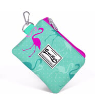 Coral High Kids Flamingo Desenli Bozuk Para Çantası - Su Yeşili - Kız Çocuk 21725