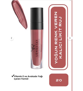 Golden Rose Longstay Liquid Matte Lipstick No:20
