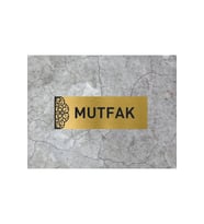 METAL MUTFAK YAZILI LEVHA