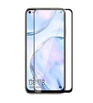 Huawei P40 Lite Uyumlu Zore Kenarları Kırılmaya Dayanıklı Cam Ekran Koruyucu