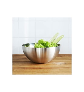 2'li Paslanmaz Çelik Servis ve Salata Kasesi, 20 cm