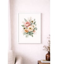 Çerçeve Ve Fotoğraf Baskısı-30X40 (Beyaz)