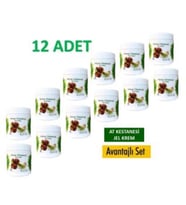 CELESTIQUE At Kestanesi Jeli, Kas Ve Eklem Masaj Kremi 500 ml ( 12 Adet X 500 ml )