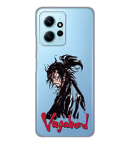 Redmi Note 12 4G Uyumlu Vagabond Anime Desenli Şeffaf Telefon Kılıfı