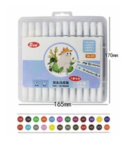 Valkyrie 24 Adet Slim Marker Kalem Seti