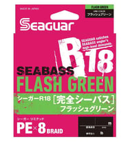 SeaGuar R18 Seabass Flash Green PE 8 Örgü Spin İp Misina 150 mt 0,128 mm