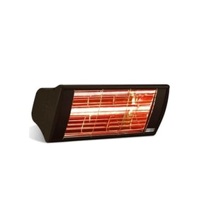 Goldsun Supra GSS20 2000W Suya Dayanıklı Dış Mekan Kumandasız Elektrikli Infrared Isıtıcı (Siyah)