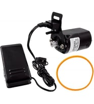 100W Ev Tipi Aile Dikiş Makine Motoru ve Pedalı