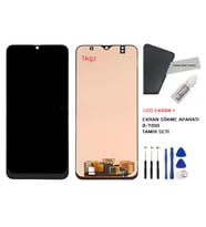 Samsung Galaxy M21 - SM-M215 Uyumlu Lcd Ekran Dokunmatik Servis Lcd + B-7000 + TAMİR SETİ