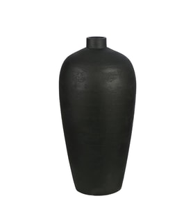 Vitale Black Seramik Vazo 27x60 cm AK.JH0025