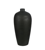 Vitale Black Seramik Vazo 27x60 cm AK.JH0025