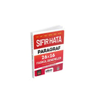 Miray Yayınları Sıfır Hata Paragraf 16 Deneme 
