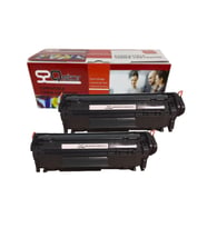 HP Çipli Q2612A 12A 2'li Ekonomik Paket Garantili Uyumlu Toner 1010/1012/1015/1018/1020 Muadil Toner