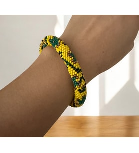 Chibeads Karma Desenli Boncuk Örgü Bileklik