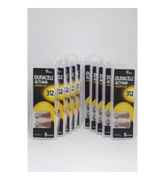 Duracell 312 Numara İşitme Cihaz Pili Kulaklık Pili 6'lı*10 Pa...