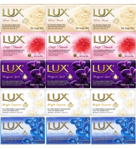 Lux Sabun 80GR (Karma 15 Li Set) Soft Touch/Velvet Touch/Magicial Spell/Aqua Sparke/Bright Impress