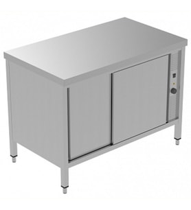 Electrolux Professional Sıcaklık Dolabı, 1 Ara Raf Ve 2 Kayar Kapılı, Fanlı Isıtma, Sırtsız - 1200 Mm, Plus GTC1200E