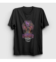 Presmono Unisex Siyah Coffin Black Sabbath T-Shirt 17423tt