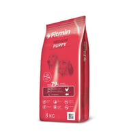 Fitmin Medium Puppy %50 Taze Tavuk Etli Orta Irk Yavru Köpek Maması 3 Kg (Kahverengi)