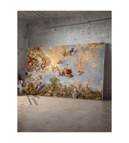 Kanvas Tablo "Apotheosis Of The Medici" Medici Ailesinin Yüceltilmesi Tablo 70 X 100