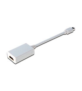 DIGITUS AK-340404-001-W MINI DP-HDMI ÇEVİRİ KABLO