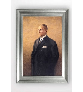 Gümüş Çerçeveli Atatürk Tablo cv1173