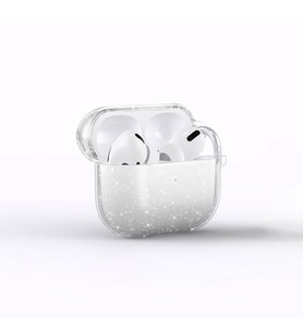 Lexroo Airpods 3. Nesil Allstar Airbag 32 Parlayan Simli Saydam Renkli Kılıf - Pembe