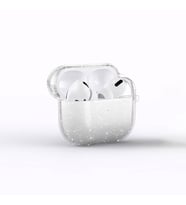 Lexroo Airpods 3. Nesil Allstar Airbag 32 Parlayan Simli Saydam Renkli Kılıf - Pembe
