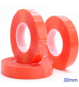 2 Adet Çift Taraflı Bant 30mm 5mt Şeffaf