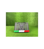 Italya Renkleri 3d Kabrtmalı Pleksi Motor Plakalığı