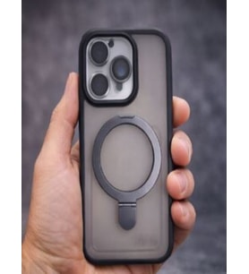 Mmc Trend İphone 16 PRO MAX Lensli Telefon Kılıfı (Siyah)