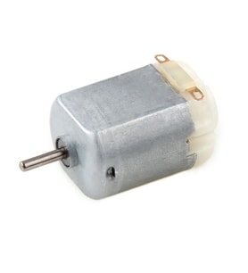DC 3-4 Volt Işıldaklar İçin Motor