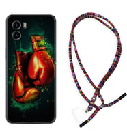 Vivo Y15S Y32 Y33S Y51 Y53S Kılıf Boyun Asklı Rasta Silikon Boks Eldiveni 1763