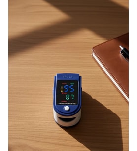 Parmak Tipi Pulse Oksimetre Hassas Ölçüm Taşınabilir Sağlık Cihazı