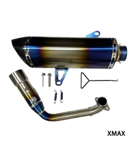Yamaha Xmax 2018 - 2024 Uyumlu Performans Egzoz Full Sistem Hologram