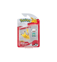 Pokemon Battle 2'li Figür Seti Pikachu + Oshawott  PKW4068 (Renksiz)