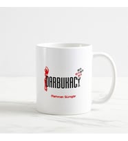 Darbukacı Kupa Bardak (1. Tasarım) (Beyaz)