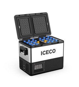 ICECO TCD45 12/24Volt 45 Litre Çift Bölmeli Outdoor Kompresörlü Oto Buzdolabı/Dondurucu