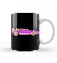 Jet Car Kupa Bardak Porselen