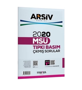 2020 MSÜ ARŞİV SERİSİ Tıpkı Basım Çıkmış Sorular Tamamı Video Çözüm